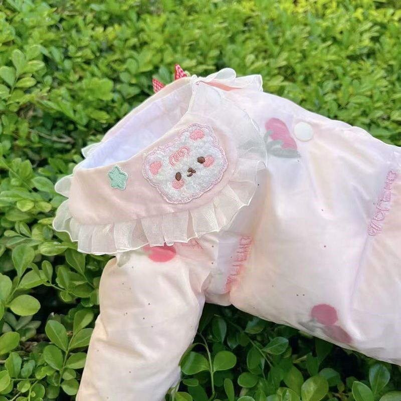 宠物猫咪狗狗冬装加厚包肚棉服泰迪比熊狗狗小犬保暖四脚棉衣外出