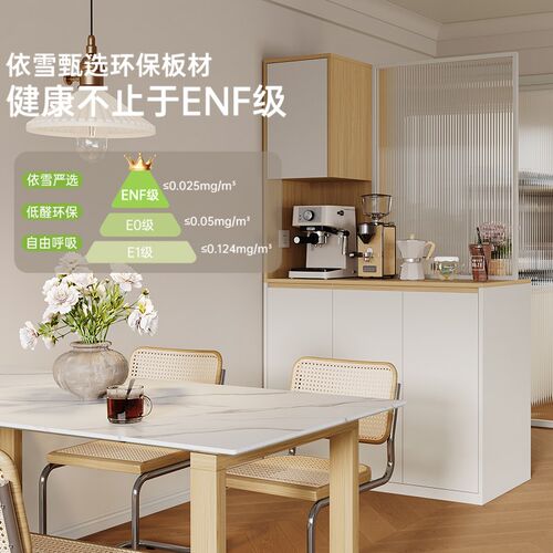新中式复古风双面屏风隔断柜入户正对门玄关柜鞋柜一体客厅储物柜