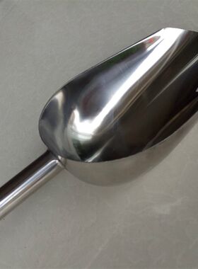 304不锈钢冰铲加厚食品粮食咖啡铲家用厨房茶叶面粉铲干果铲米铲