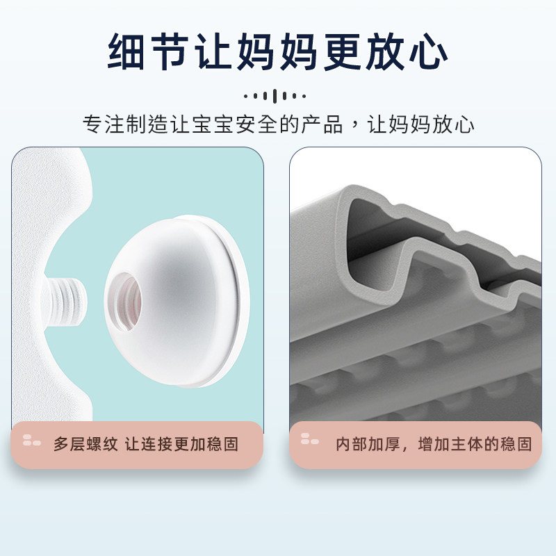 儿童踩脚凳宝宝洗手洗漱台阶楼梯脚踏凳洗手间垫脚凳增高扶手防滑