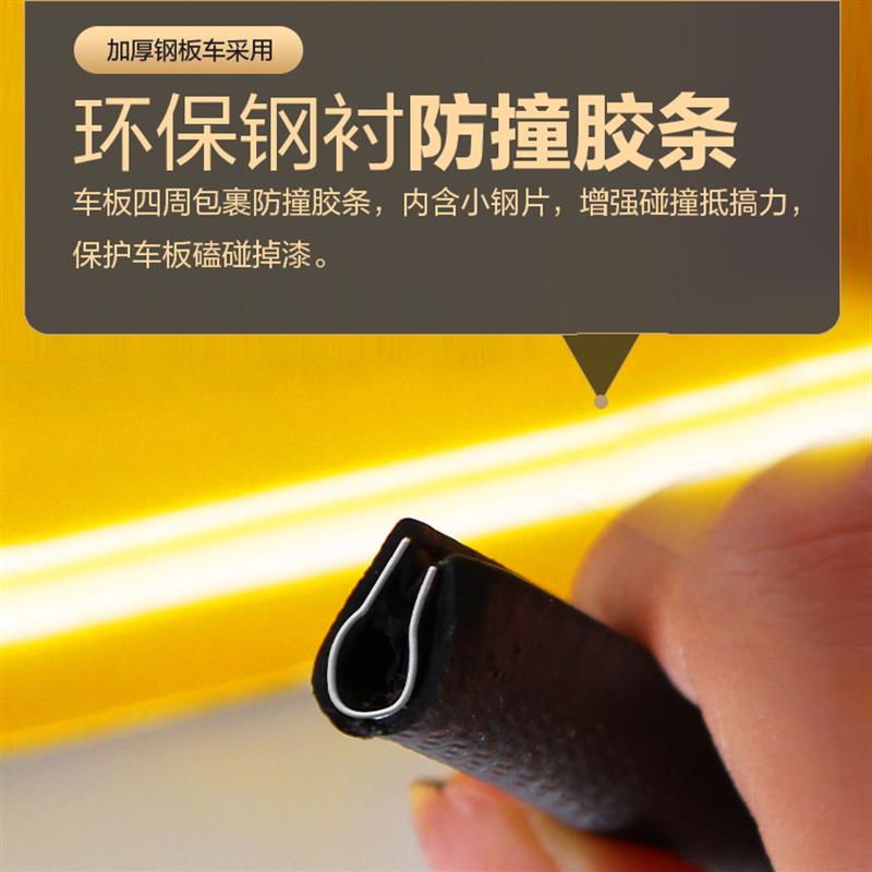 手推车平板车搬运车拉货办公家用便携四轮拖车折叠小推车拉货轻便