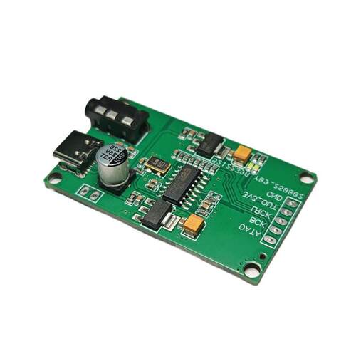 ES9023音频解码板 I2S/IIS输入DAC数字音频转3.5AUX模拟输出模块