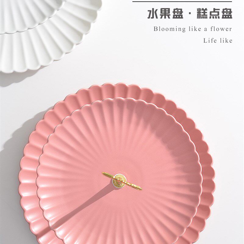 创意点心架多层蛋糕零食糖果家用客厅前台可爱酒店盘三层水果盘子
