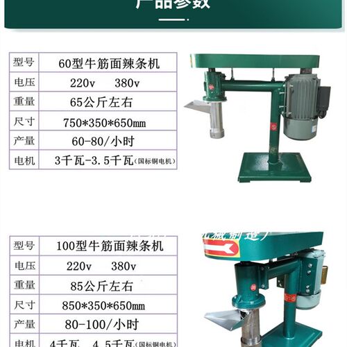 厂家直销全自动牛筋面机辣条机家用自辣棒机泡泡面冷面机器小型
