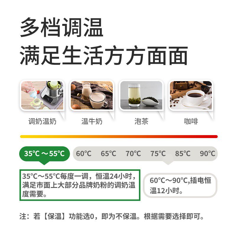 全不锈钢一体成型316L烧水壶家用恒温全自动大容量养生壶电热水壶