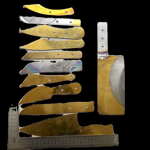 嫁接专用刀手工高速钢进口M42锋钢锯条芽接刀园林园艺花卉工具刀