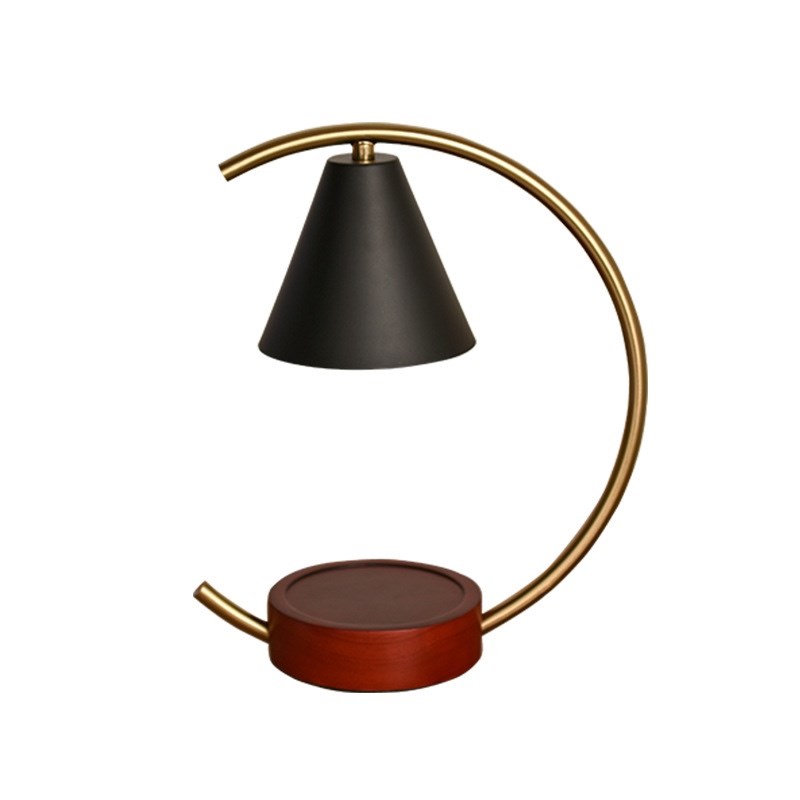 月牙融蜡灯香薰浪漫室内插电熔烛灯台灯融烛灯加热定时熔蜡灯礼物