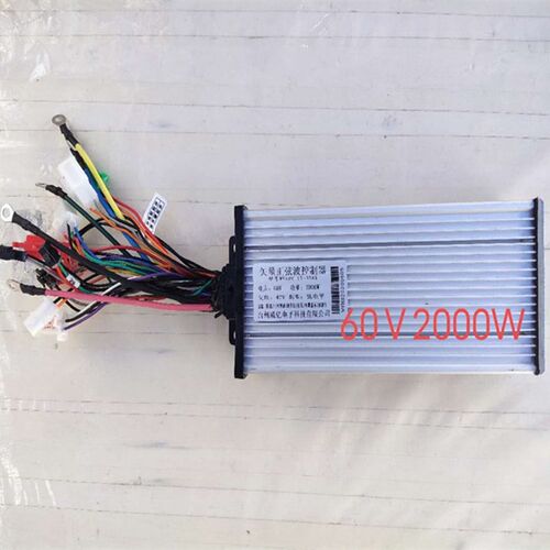 哈雷电动车配件60v1500w2000w控制器锂电池通用60v大容量电瓶