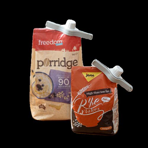 密封出料嘴封口夹防潮防尘食品零食奶粉厨房调味整理塑料收纳神器