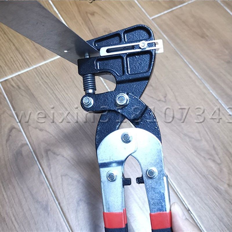 加强型手动打孔器圆孔铁皮铝边不锈钢广告发光字打孔钳金属打孔钳