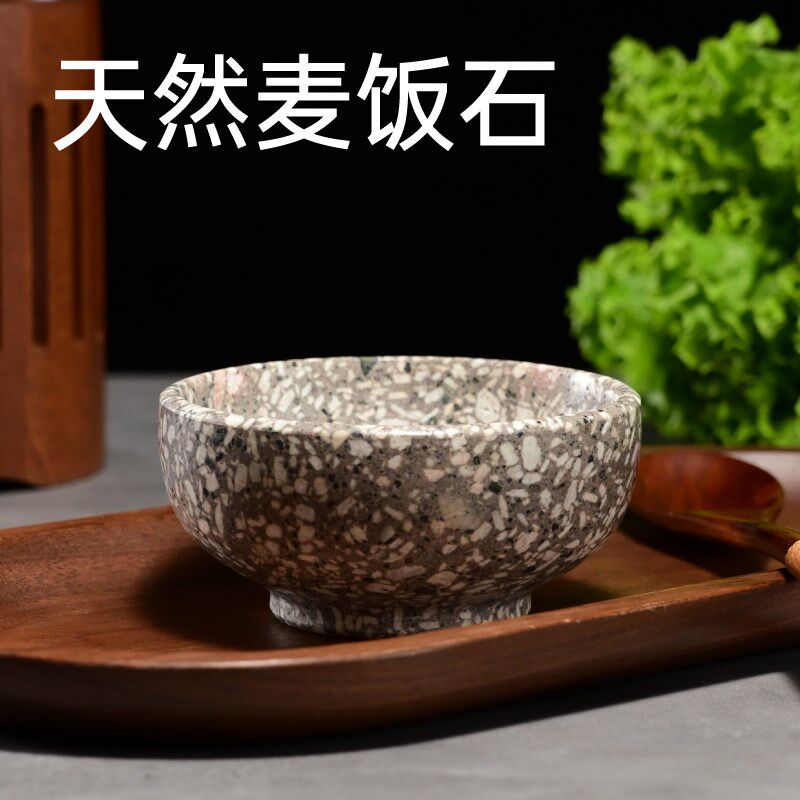 正宗麦饭石碗韩式碗钵盂中式碗厨房餐具日式面碗米饭碗家用汤碗