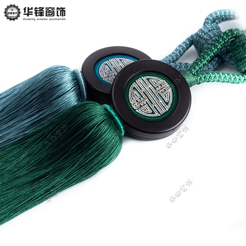 【一对2个装,送挂钩】窗帘中式挂球绑球绑带绑绳窗帘扣吊坠吊穗