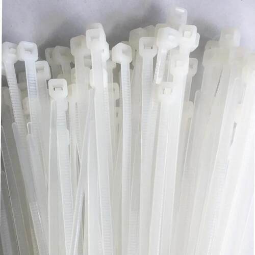 紮带白色3*150mm紮带 自锁式尼龙紮带 塑料紮带  1000条
