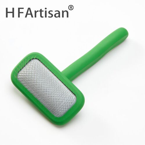 hf宠物针梳猫狗梳毛刷比熊泰迪专业美容清洁拉毛梳子克里斯汀森