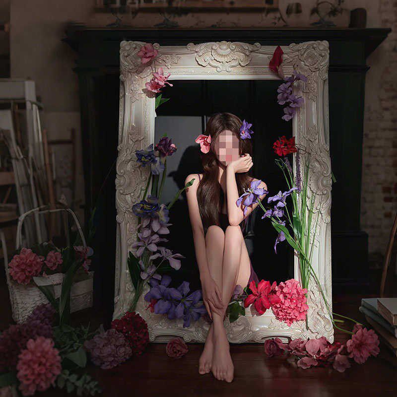 欧式复古油画框拍照相框摄影装饰道具画框相框婚庆婚礼布置装饰框