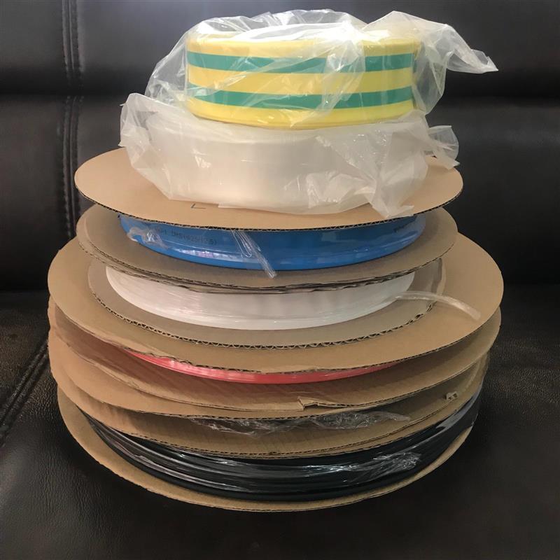 永佳绝缘套管黑色环保热收缩管2-100mm电线电缆热缩套管