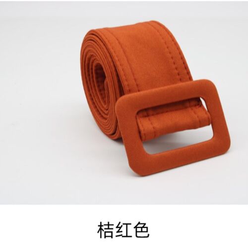 风衣外套布料腰带女式装饰绑带简约百搭黑卡其色加长布条有扣腰封