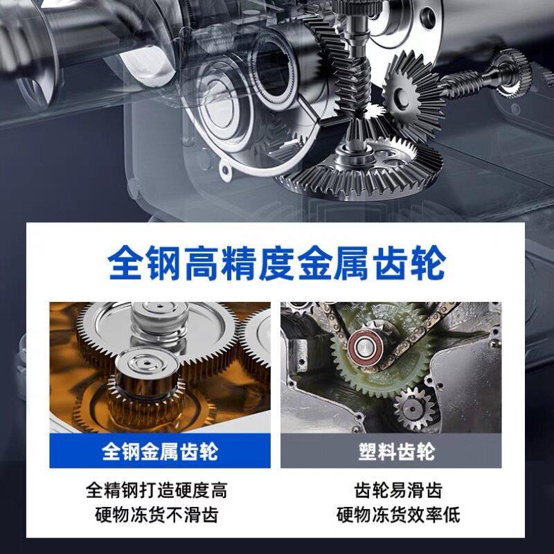 台式绞肉机商用大功率多功能电动不锈钢肉铺用小型绞馅灌肠一厂家