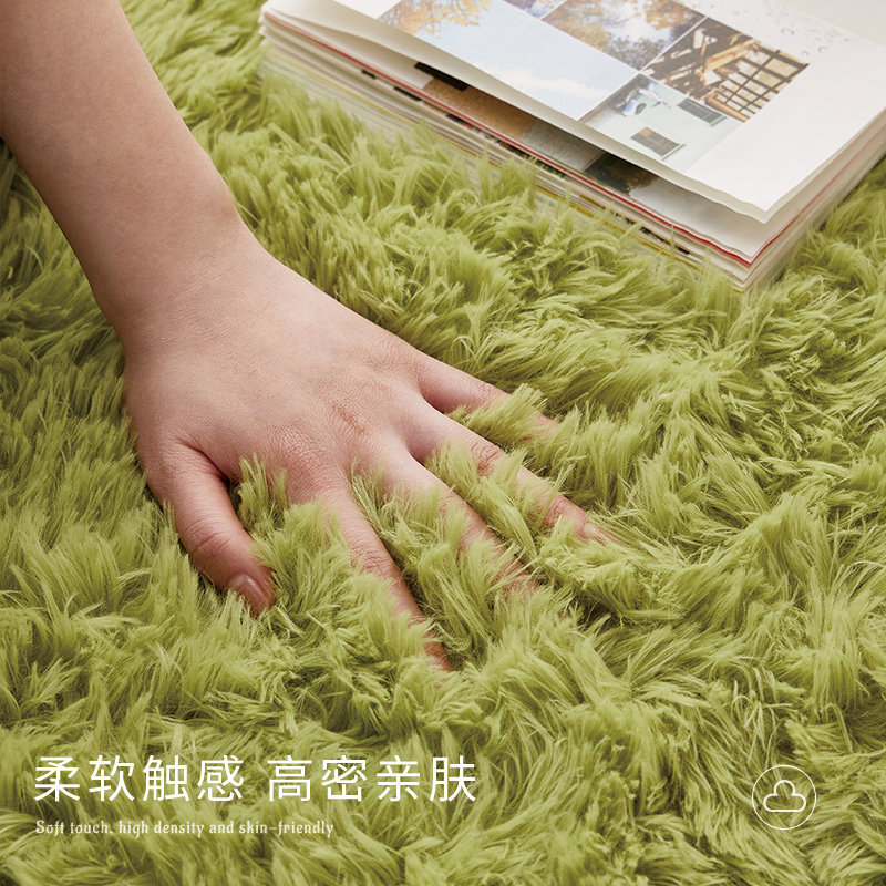 飘窗垫窗台垫子2026新款毛绒飘窗毯加厚韩式定制卧室床边加厚地毯