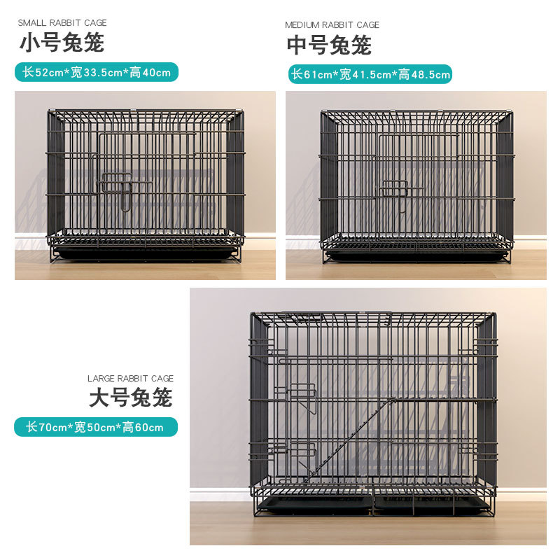 貂笼子家用室内兔笼子荷兰猪豚鼠笼自动清粪宠物松鼠加密铁笼子