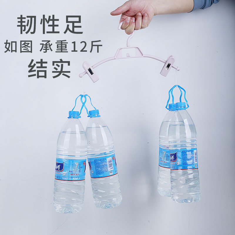 无痕裤架裤夹子家用多层叠加jk裙夹多功能可调节裤挂衣架伸缩晾晒