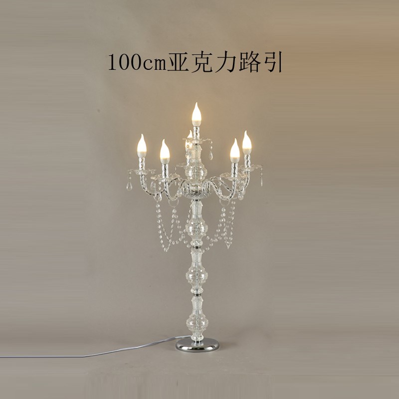新款婚庆道具亚克力水晶灯路引婚礼仪式亭留影区签到婚礼装饰