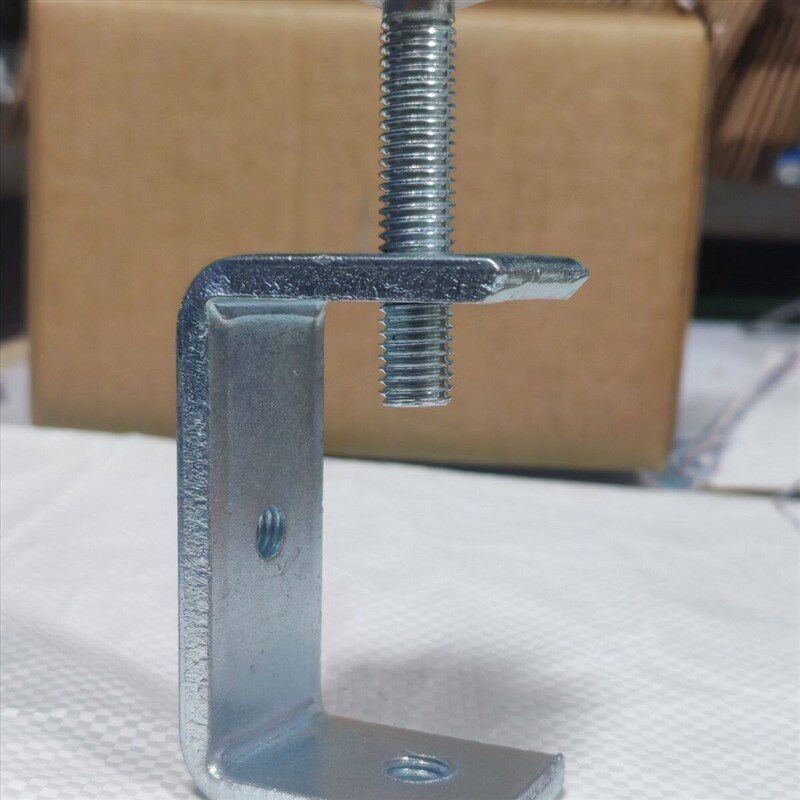 超低价老虎夹铁镀锌调节器方形虎口夹C型钢工字钢固定专用吊卡U型