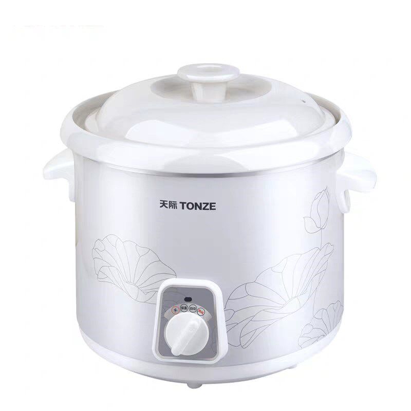 天际迷你白瓷电炖锅炖之宝 宝宝煮粥锅煲汤锅正品0.6L-3L陶瓷辅食
