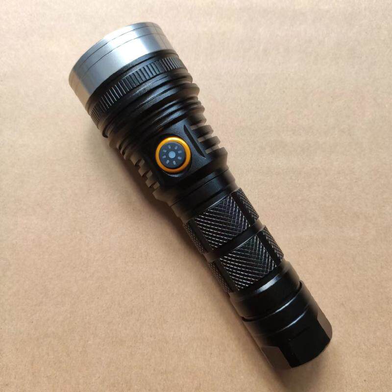 松美T40超亮白光强光手电筒户外远射LED1800流明SST40灯珠