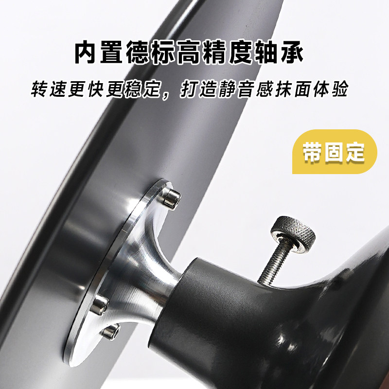 青野商用款蛋糕转台裱花托盘烘焙工具套装铝合金旋转抹面刮带固定