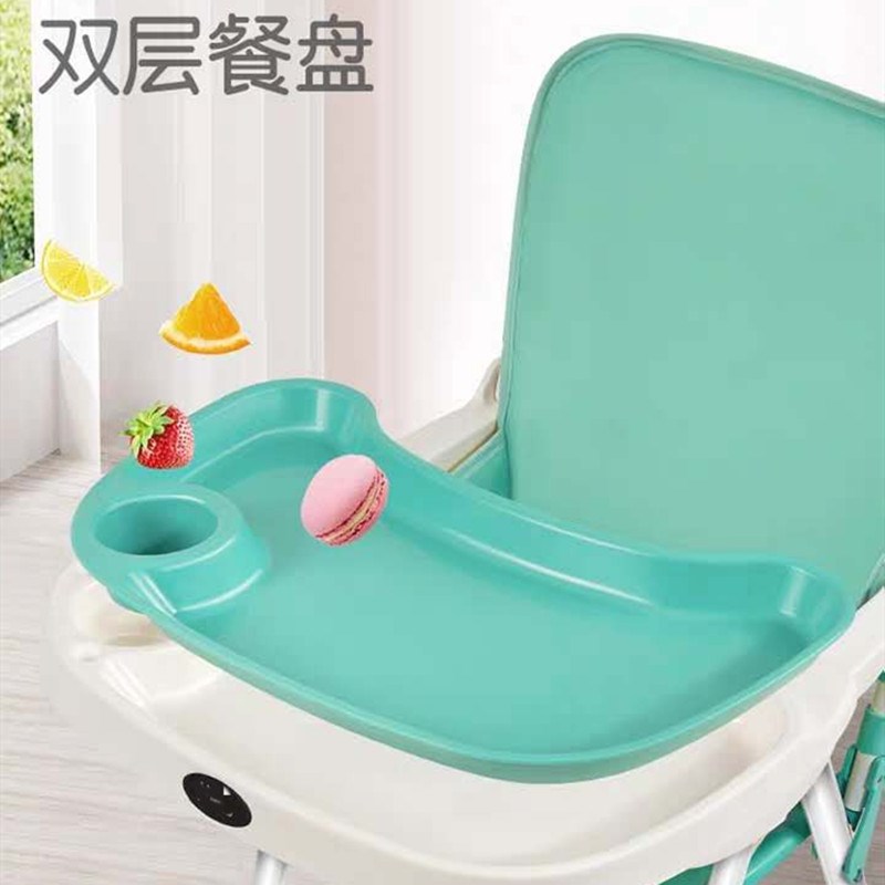 宝宝餐椅可折叠可调高低婴儿椅子多功能儿童餐桌椅家用饭店餐椅