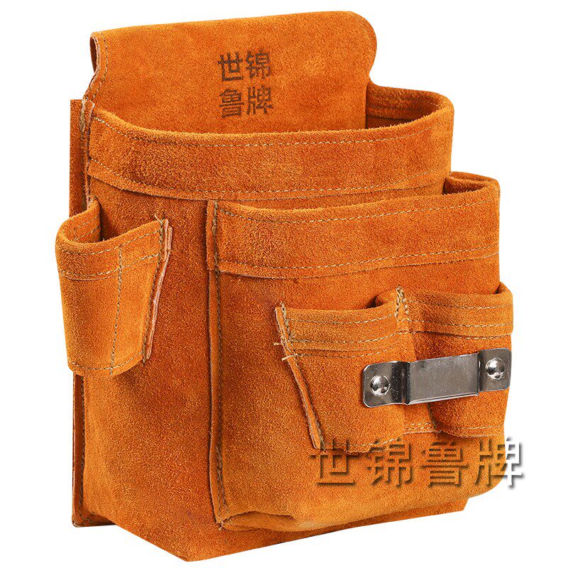 牛皮电工工具包多功能装修加厚全套工地电工专用腰包木工钉子兜