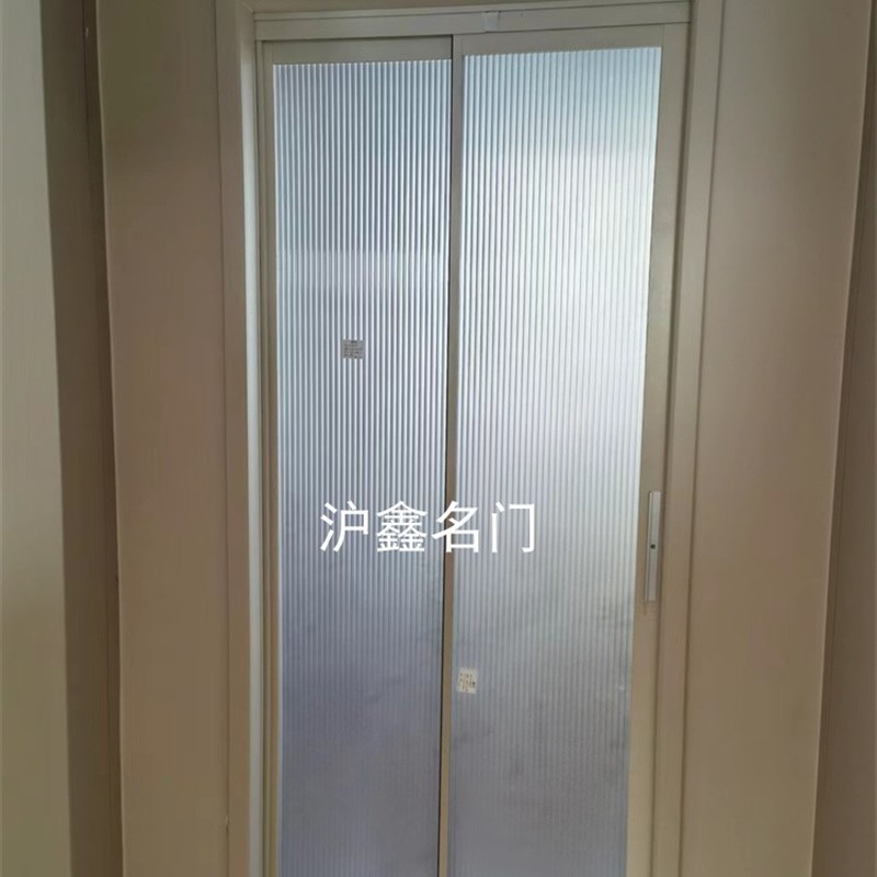 定制pd门窄边平开推拉一体门厕所折叠门卫生间门pt门平移门厨房门