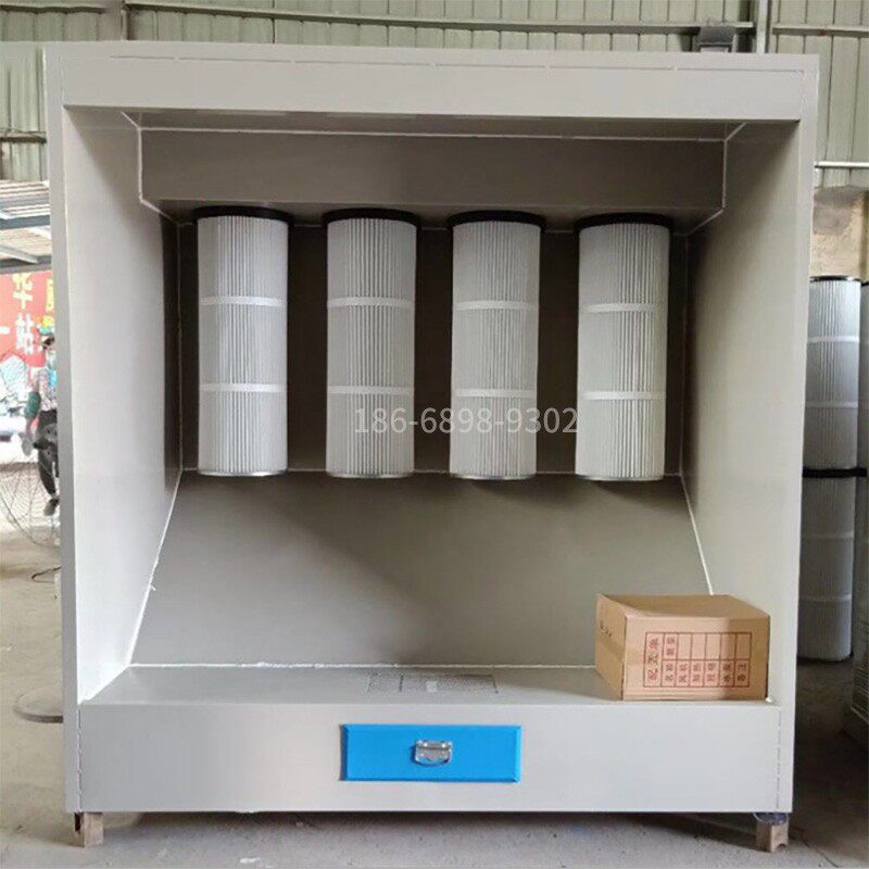 厂家定制滤芯粉末回收机脉冲静电喷塑回收柜塑粉喷塑机塑粉回收机