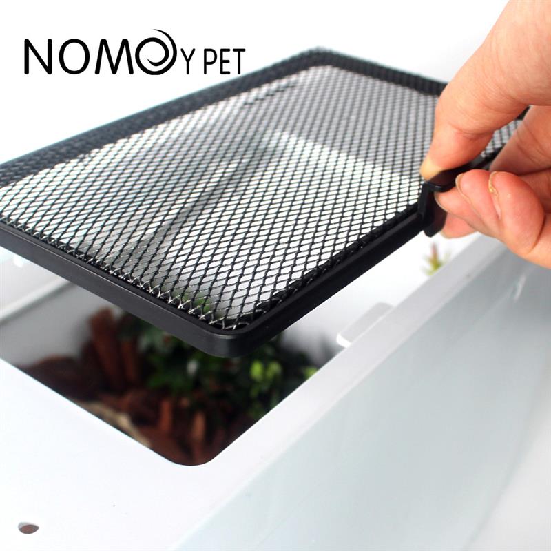 nomo诺摩水陆两用斜面箱饲养乌龟水龟陆龟爬宠爬虫类轻便塑料龟缸