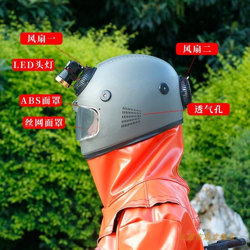 马蜂服防蜂服加厚捉黄胡蜂专用防护服全套透气抓金环虎头蜂马蜂衣