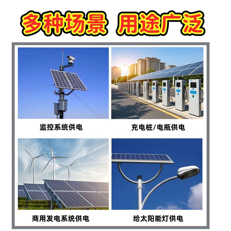 6V18V太阳能光伏板供监控太阳能灯房车充电可充12V电瓶带控制器