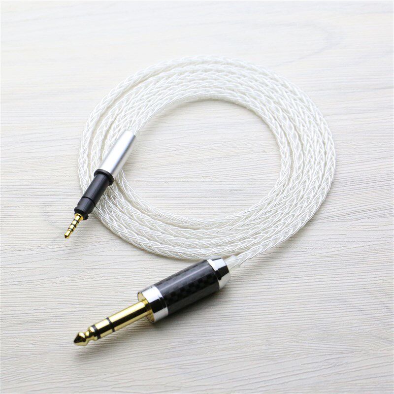 适用于森海HD598 HD400pro HD560S HD620S HD505 HD550 4.4平衡线