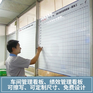 定制业绩榜墙贴软白板员工天地磁性公司企业文化墙英雄PK精英龙虎