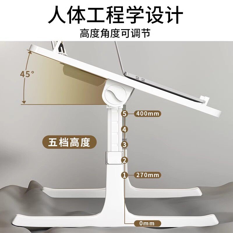床上小桌子可升降飘窗折叠桌学生床头宿舍书桌笔记本电脑支架办公
