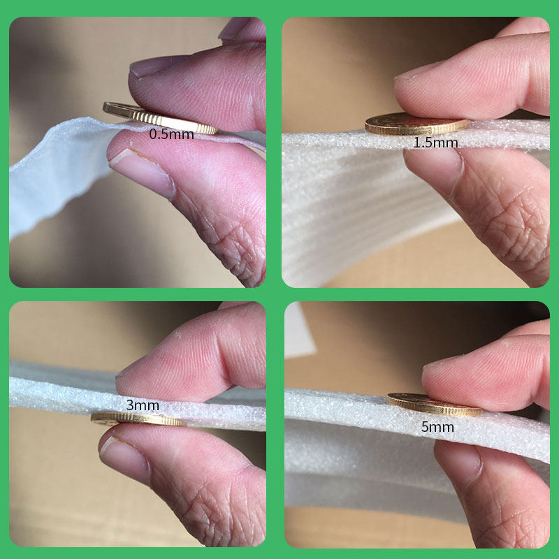 珍珠棉epe包装膜防震膜发泡膜填充棉膜卷家具防撞打包膜可定制