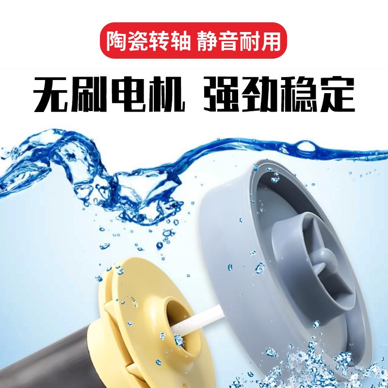 大功率太阳能鱼池鱼缸循环过滤抽水泵假山流水大流量高扬程庭院24