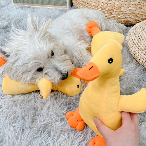 狗狗玩具发声毛绒耐咬磨牙幼犬解闷神器宠物比熊小狗小型犬狗用品