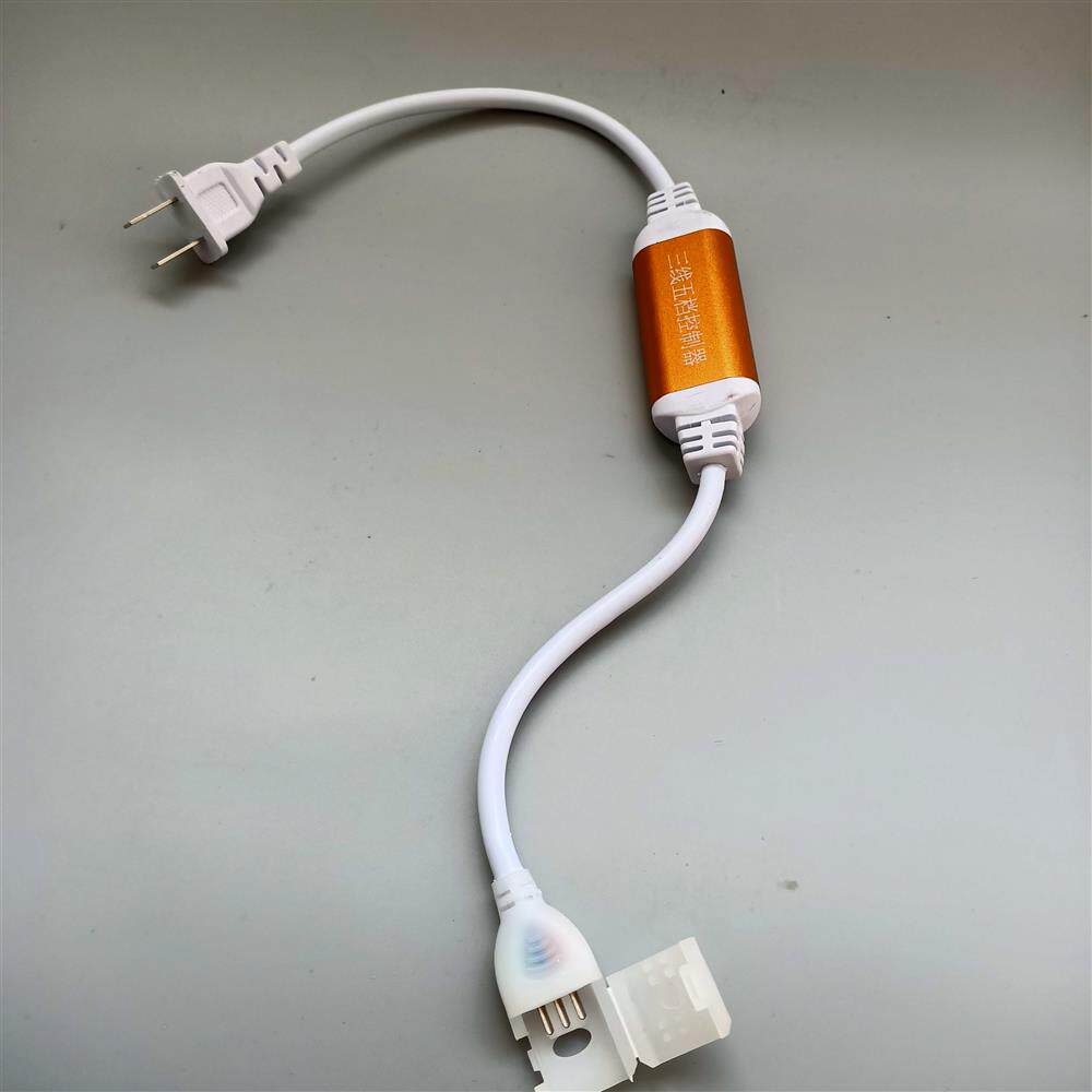 led灯带无导线驱动器220V大功率三色变光灯带3针卡扣式电源控制器