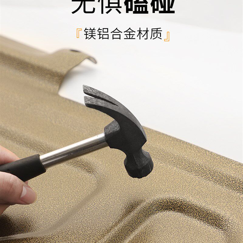 适用于极氪001改装专用底盘下护板发动机护板电池组后储物箱护甲