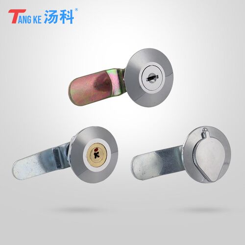 配电箱锁MS401全锌铜芯带防水盖柜门转舌锁电表箱锁电柜锁小圆锁