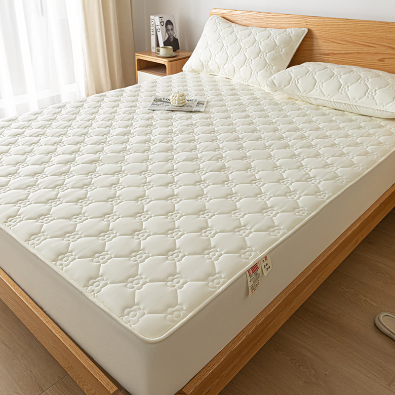 防水隔尿床笠单件夹棉床罩透气床垫床包全包防滑床套床单隔脏罩