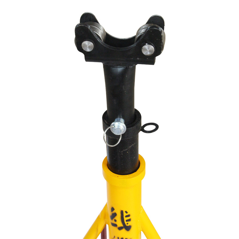 电工电缆放线架盘架3/5/10吨大型液压电线放线器光纤网线放线架子
