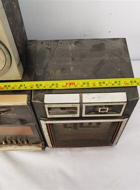老式怀旧录音机磁带机80年代老物件卡带机手提式收录机道具摆件