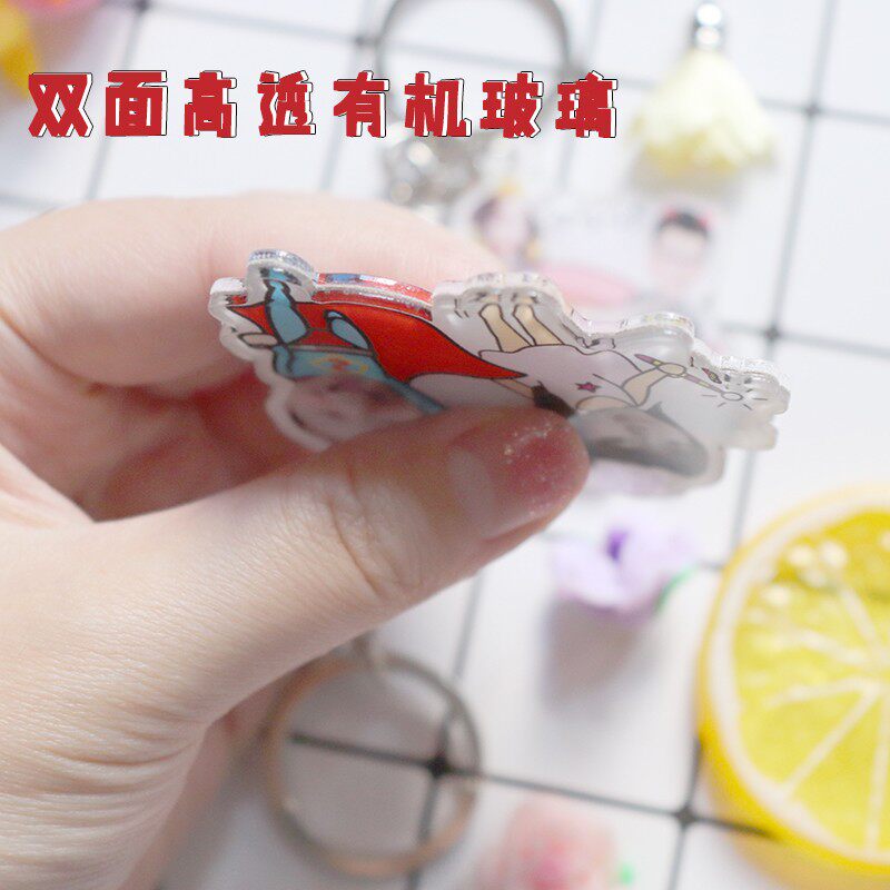 汽车摆件创意定制车载可爱车饰卡通照片diy定做高档镶钻车内饰品